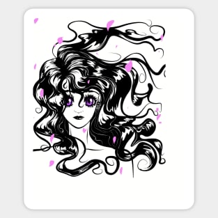 Orchid Sticker